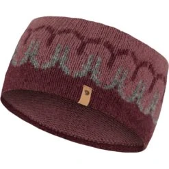FJÄLLRÄVEN Fjällräven Övik Path Knit Hoofdband - Dark Garnet-mesa Purple
