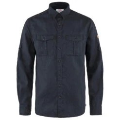 FJÄLLRÄVEN Övik Travel Shirt L/S - Overhemd -Fjällräven fjaellraeven oevik travel shirt l s overhemd