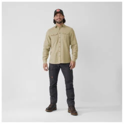 FJÄLLRÄVEN Övik Travel Shirt L/S - Overhemd -Fjällräven fjaellraeven oevik travel shirt l s overhemd detail 3