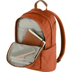 FJÄLLRÄVEN Fjällräven Räven 20 Rugzak - Deep Patina -Fjällräven fjaellraeven raeven 20l backpack terracotta brown 3 1253294