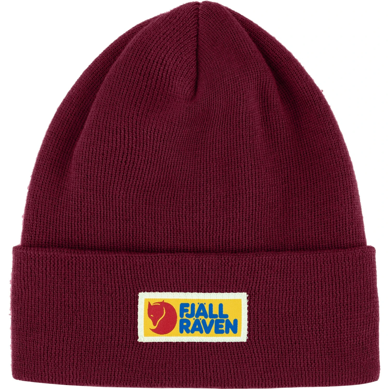 FJÄLLRÄVEN Fjällräven Vardag Classic Beanie - Bordeaux Red 3 FJÄLLRÄVEN Fjällräven Vardag Classic Beanie - Bordeaux Red - Afbeelding 3
