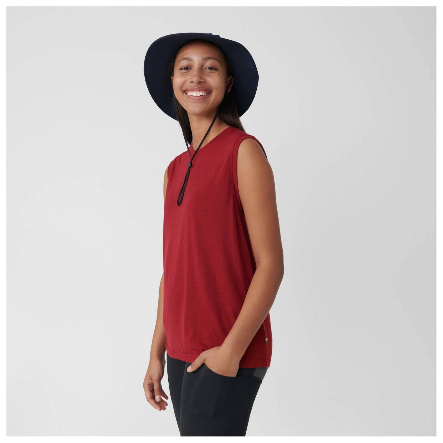 FJÄLLRÄVEN Women's Abisko Wool Tank Top - Merinoshirt 8 FJÄLLRÄVEN Women's Abisko Wool Tank Top - Merinoshirt - Afbeelding 8