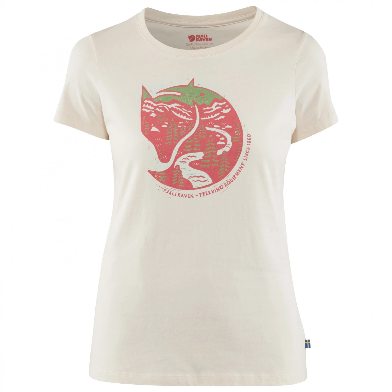 FJÄLLRÄVEN Women's Arctic Fox Print - T-shirt 6 FJÄLLRÄVEN Women's Arctic Fox Print - T-shirt - Afbeelding 6