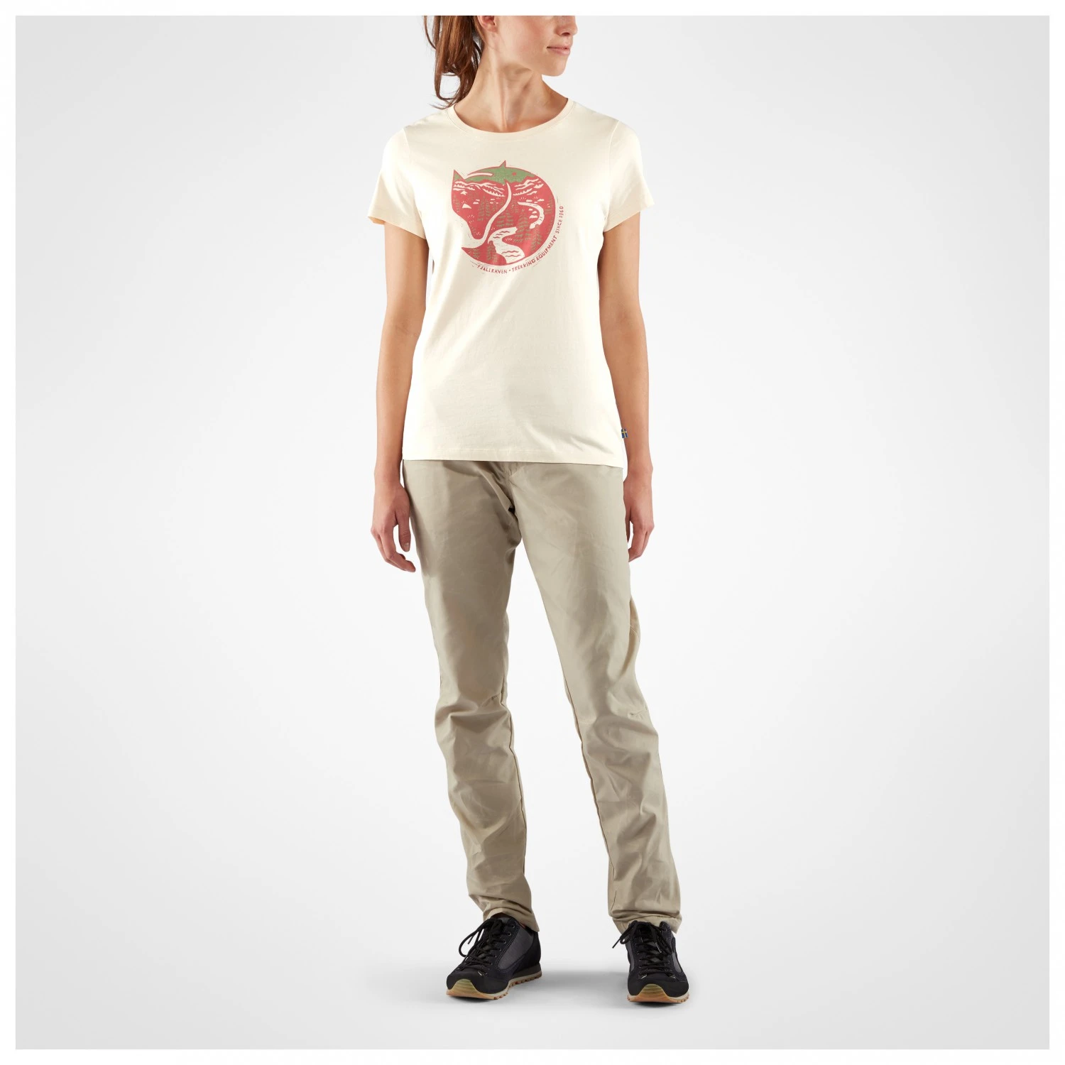 FJÄLLRÄVEN Women's Arctic Fox Print - T-shirt 5 FJÄLLRÄVEN Women's Arctic Fox Print - T-shirt - Afbeelding 5