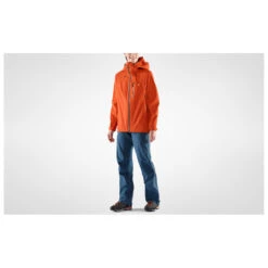 FJÄLLRÄVEN Women's Bergtagen Lite Eco-Shell Jacket - Regenjas -Fjällräven fjaellraeven womens bergtagen lite eco shell jacket regenjas detail 3