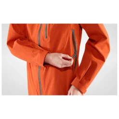 FJÄLLRÄVEN Women's Bergtagen Lite Eco-Shell Jacket - Regenjas -Fjällräven fjaellraeven womens bergtagen lite eco shell jacket regenjas detail 8