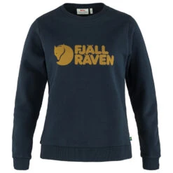 FJÄLLRÄVEN Women's Fjällräven Logo Sweater - Trui -Fjällräven fjaellraeven womens fjaellraeven logo sweater trui 3