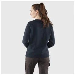 FJÄLLRÄVEN Women's Fjällräven Logo Sweater - Trui -Fjällräven fjaellraeven womens fjaellraeven logo sweater trui detail 5
