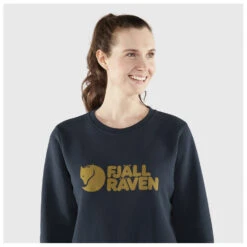 FJÄLLRÄVEN Women's Fjällräven Logo Sweater - Trui -Fjällräven fjaellraeven womens fjaellraeven logo sweater trui detail 6