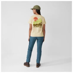 FJÄLLRÄVEN Women's Nature T-Shirt - T-shirt -Fjällräven fjaellraeven womens nature t shirt t shirt detail 4