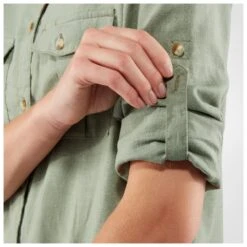 FJÄLLRÄVEN Women's Övik Travel Shirt L/S - Blouse -Fjällräven fjaellraeven womens oevik travel shirt l s blouse detail 6