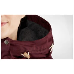 FJÄLLRÄVEN Women's Singi Wool Padded Parka - Lange Jas -Fjällräven fjaellraeven womens singi wool padded parka lange jas detail 5