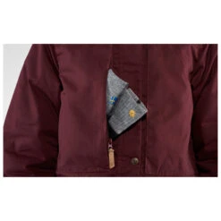 FJÄLLRÄVEN Women's Singi Wool Padded Parka - Lange Jas -Fjällräven fjaellraeven womens singi wool padded parka lange jas detail 8